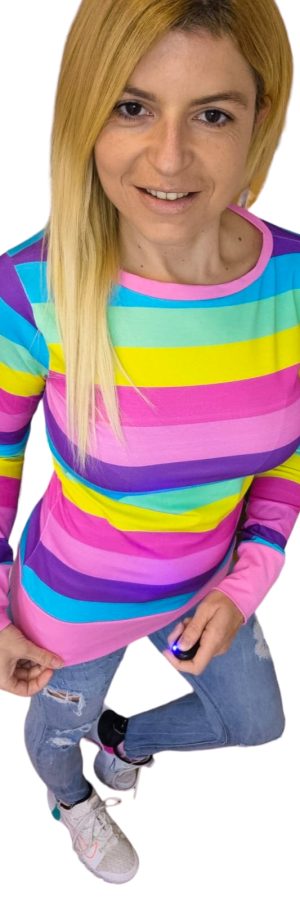 Majica crazy colors