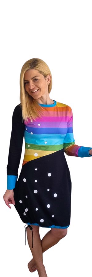 Oblekica Blue Dots